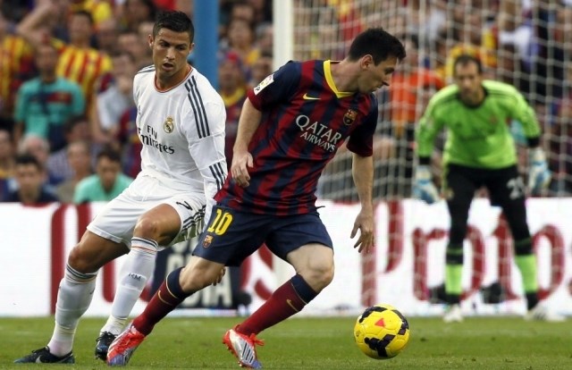 V glavnih vlogah bosta seveda ponovno najboljša nogometaša zadnjih let Cristiano Ronaldo in Lionel Messi. (Foto: Reuters) 