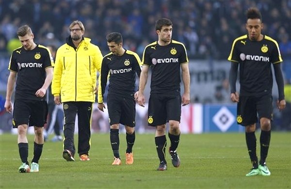 Nogometaši Borussie iz Dortmunda so v bundesligi izgubili 6 od prvih 9 tekem. (foto: AP) 