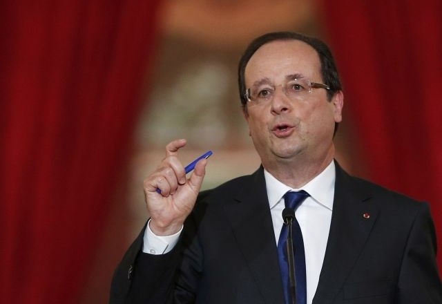 Francoski predsednik Francois Hollande. (Foto: Reuters) 