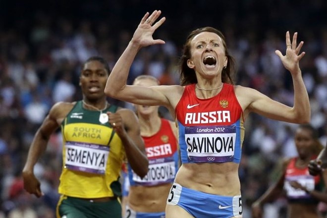 Prepovedana poživila naj bi jemala tudi olimpijska prvakinja iz Londona Marija Savinova. (Foto: AP) 