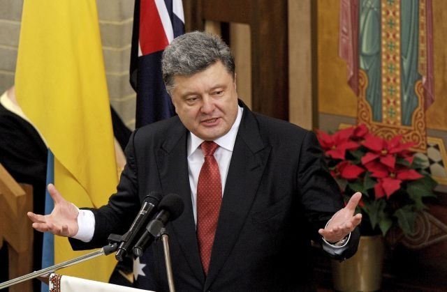 Ukrajinski predsednik Petro Porošenko. (Foto: AP) 