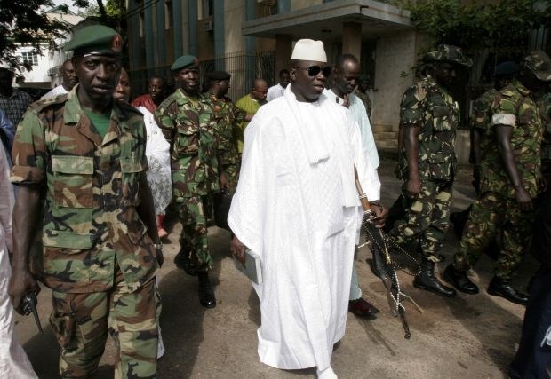 Predsednik Gambije Yahya Jammeh  