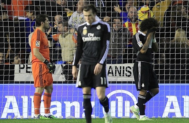 Madridčani so Mestallo morali zapustiti sklonjenih glav. (Foto: AP) 