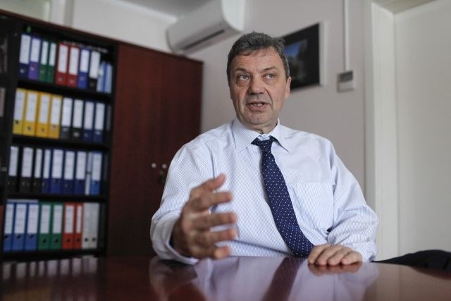 Generalni sekretar Združenja delodajalcev Slovenije Jože Smole. (Foto: Jaka Gasar) 