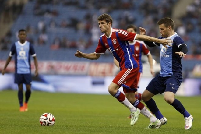 Bayern je v soboto odigral prijateljsko tekmo proti Al-Hilalu. (Foto: Reuters) 
