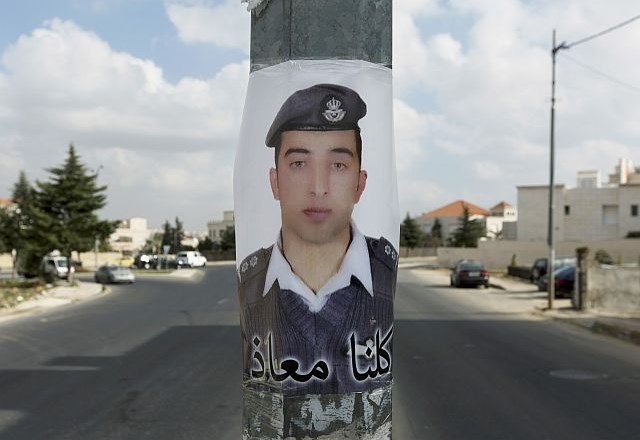 Glas pravi, da bodo ugrabitelji usmrtili Maza al Kasasbeha (na fotografiji). (Foto: AP) 