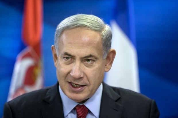 Netanjahu pred nagovorom v ameriškem kongresu miri strasti 