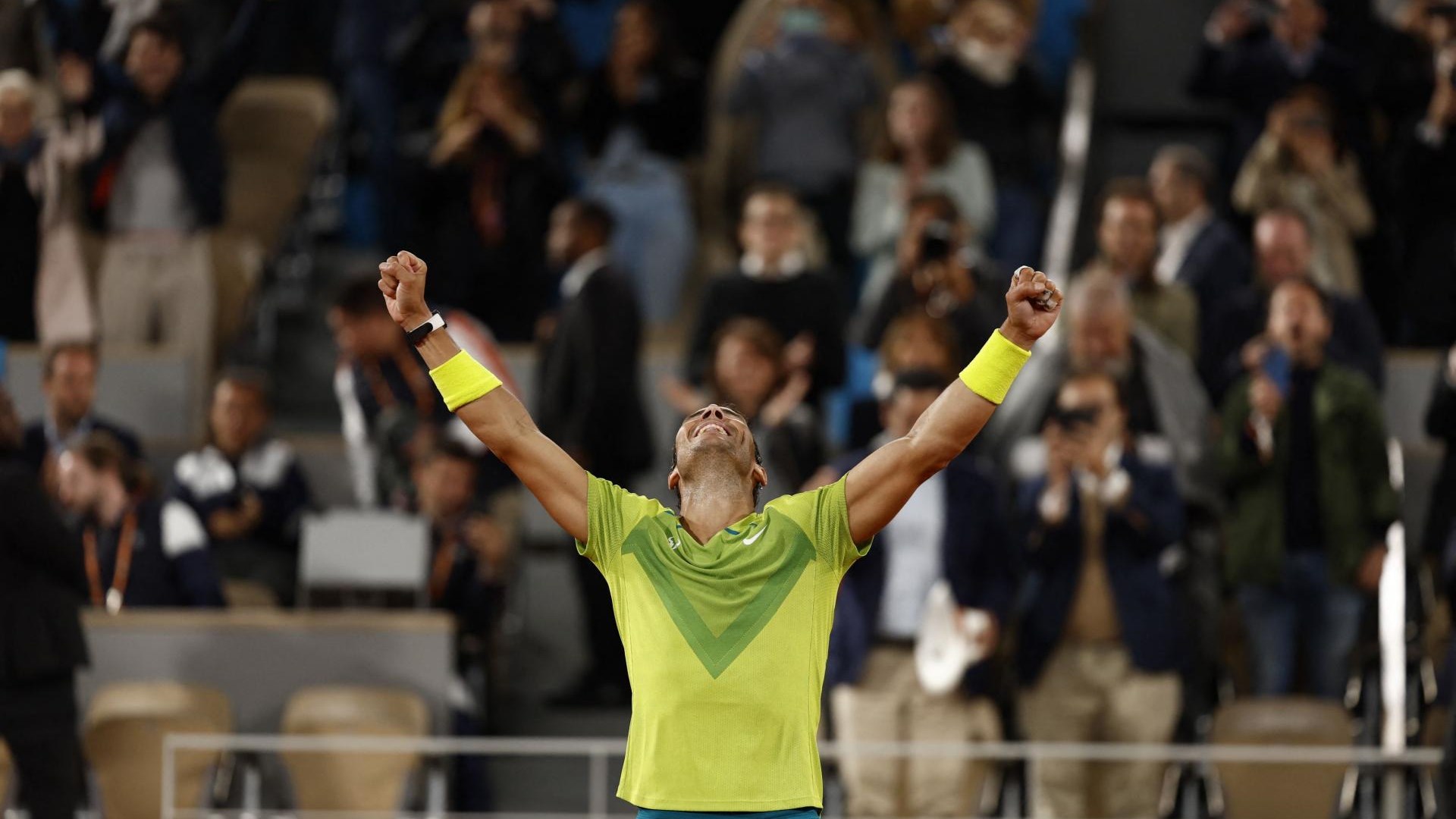 Nadal n’a pas laissé Djokovic sortir de son salon