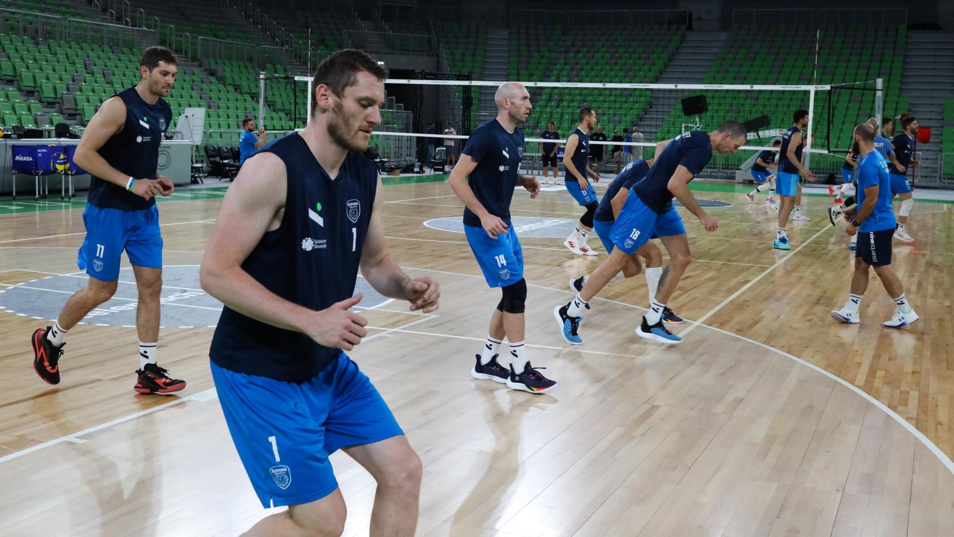 Ljubljana ist bereit für die Volleyballweltmeisterschaft