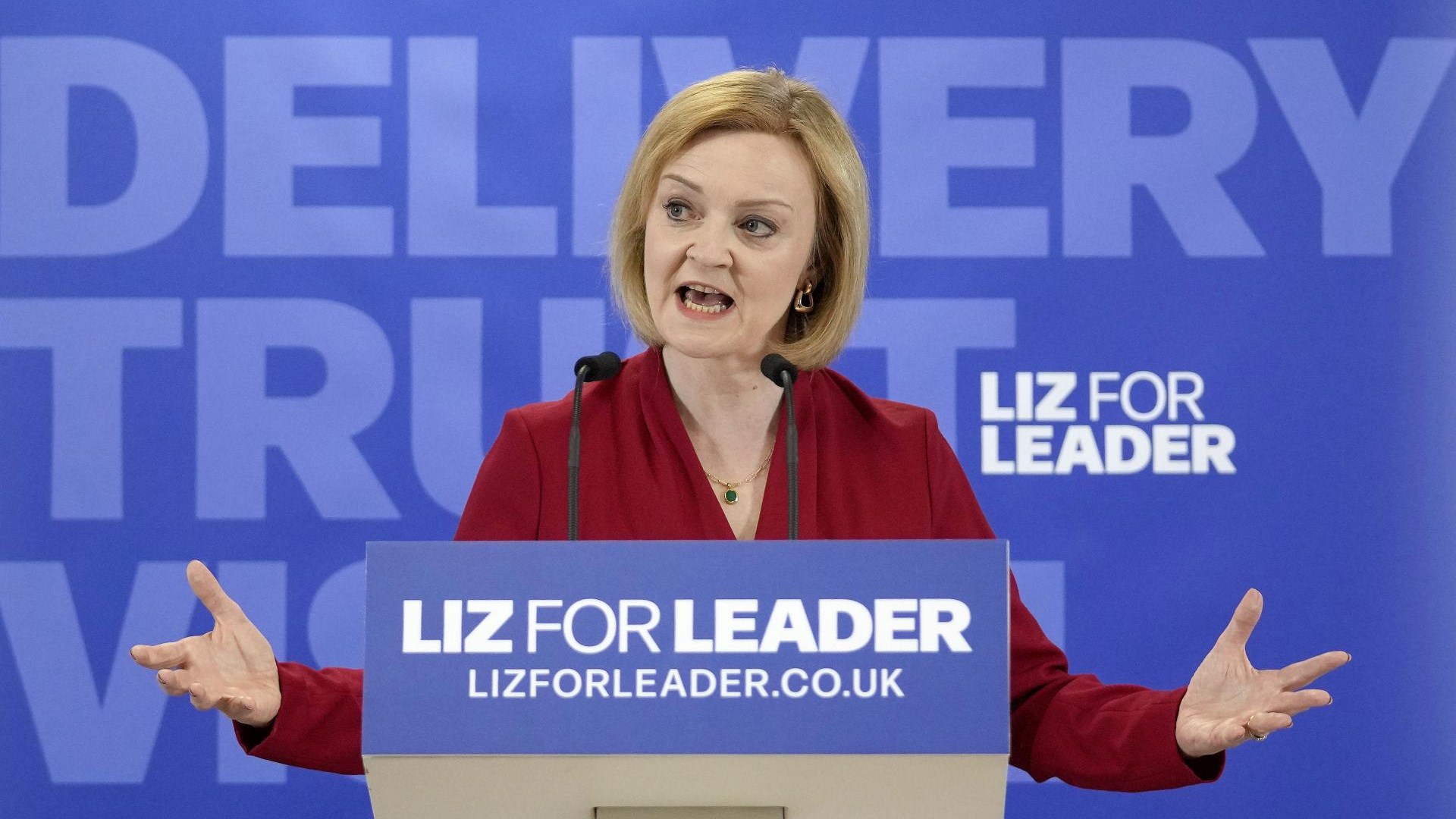 Liz Truss, la nouvelle chef des conservateurs et future Premier ministre britannique