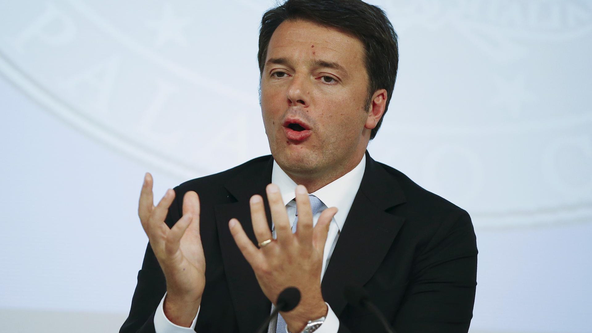 Im Wahlkampf warf Renzi Conte vor, zur Gewalt aufgerufen zu haben