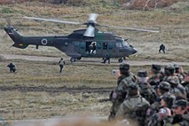 Helikopter Slovenske vojske je minuli konec tedna poletel na sedem reševalnih akcij