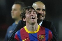 Guardiola in Messi podirata klubske mejnike