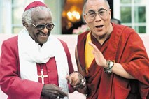 Dalajlama nehote razkril črnino v južnoafriški mavrici