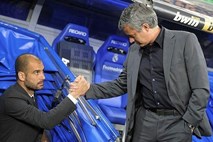 Guardiola: Jose Mourinho je najbrž najboljši trener na svetu