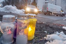 Svečke v spomin na žrtve prometnih nesreč