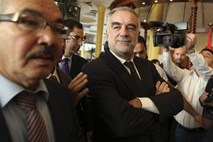 Moreno Ocampo v Tripolisu korakih po aretaciji Gadafijevega sina