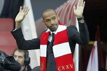 Thierry Henry tik pred vrnitvijo v Arsenal, kjer je pred leti pustil velik pečat