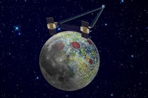 Polmilijardni projekt za nova spoznanja: Obe sondi Grail že v Lunini orbiti