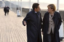 Merklova in Sarkozy se bosta 9. januarja srečala v Berlinu