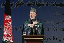 Odprtje predstavništva: Karzaj pozdravil možnost dogovora med ZDA in talibani