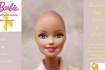 Na prodajnih policah morda kmalu tudi plešasta Barbie