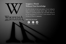Wikipedia danes zavita v črnino: Katere so nevarnosti, ki jih prinaša SOPA?