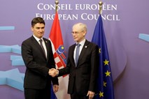 Van Rompuy se veseli gladke ratifikacije; Slovenija z obvestilom o arbitru