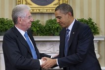 Obama in Monti za močnejši "obrambni zid" v Evropi