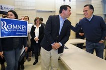 Mitt Romney tesno zmagal na strankarskih zborovanjih v državi Maine