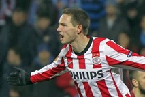 Matavž tokrat turško mrežo zatresel dvakrat, v osmini finala PSV čaka Valencia