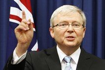Kevin Rudd potrdil kandidaturo za vodjo avstralskih laburistov