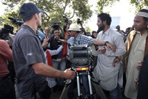 Foto: Vdor aktivistov in prekinjeno snemanje filma o Osami bin Ladnu