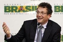 Generalni sekretar Fife zaradi "brce v zadnjico" nezaželen v Braziliji