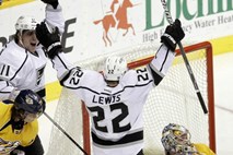 Liga NHL: Kopitarjevi kralji z zmago proti Nashvillu nadaljujejo oster boj za končnico
