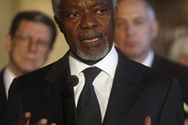 Posebni odposlanec ZN in Arabske lige Annan prispel v Damask