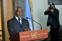 Generalni sekretar ZN: Annan se bo kmalu vrnil v Sirijo