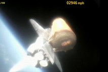 Spektakularni posnetek vzleta space shuttla v videu visoke ločljivosti