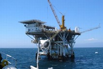 Na plinski ploščadi v Severnem morju uhaja plin