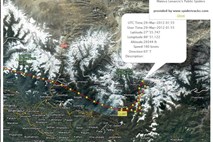 Matevž Lenarčič z Virusom preletel najvišjo goro na svetu