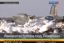 Rusko letalo naj bi strmoglavilo, ker pred vzletom niso odstranili ledu