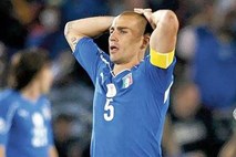 Cannavaro: Italija na Euru nima realnih možnosti za zmago
