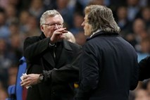 Ferguson in Mancini v besedni dvoboj z dvignjenima prstoma