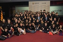 Barcelona in Unicef krepita partnerstvo
