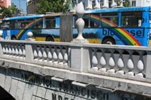 V sklopu Parade ponosa tudi mavrični mestni avtobus