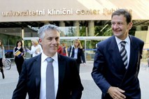 Minister Gantar na prvem uradnem obisku v UKC Ljubljana