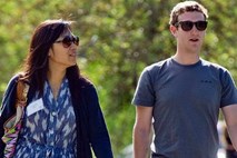 Koliko bi v primeru ločitve dobila Zuckerbergova novopečena žena?