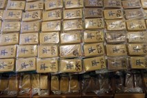 V Hong Kongu zasegli 649 kilogramov kokaina v vrednosti 80 milijonov evrov