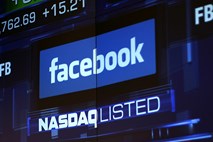 Facebook v prvem četrtletju na borzi s 157 milijoni dolarjev izgube