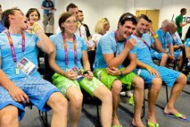 Olimpijske iskrice iz slovenskega tabora v Londonu